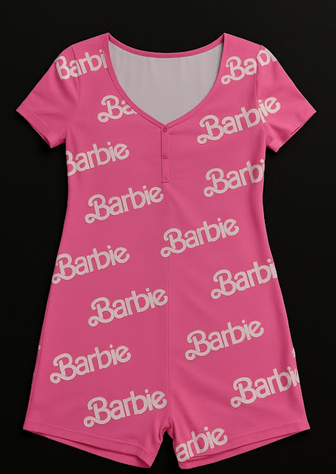 Short Sleeve Barbie Onesies
