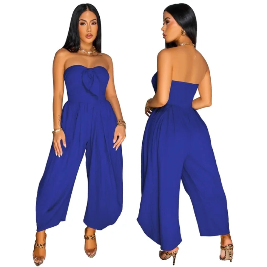 Island Breeze Bow Jumpsuit