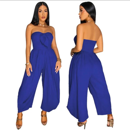 Island Breeze Bow Jumpsuit