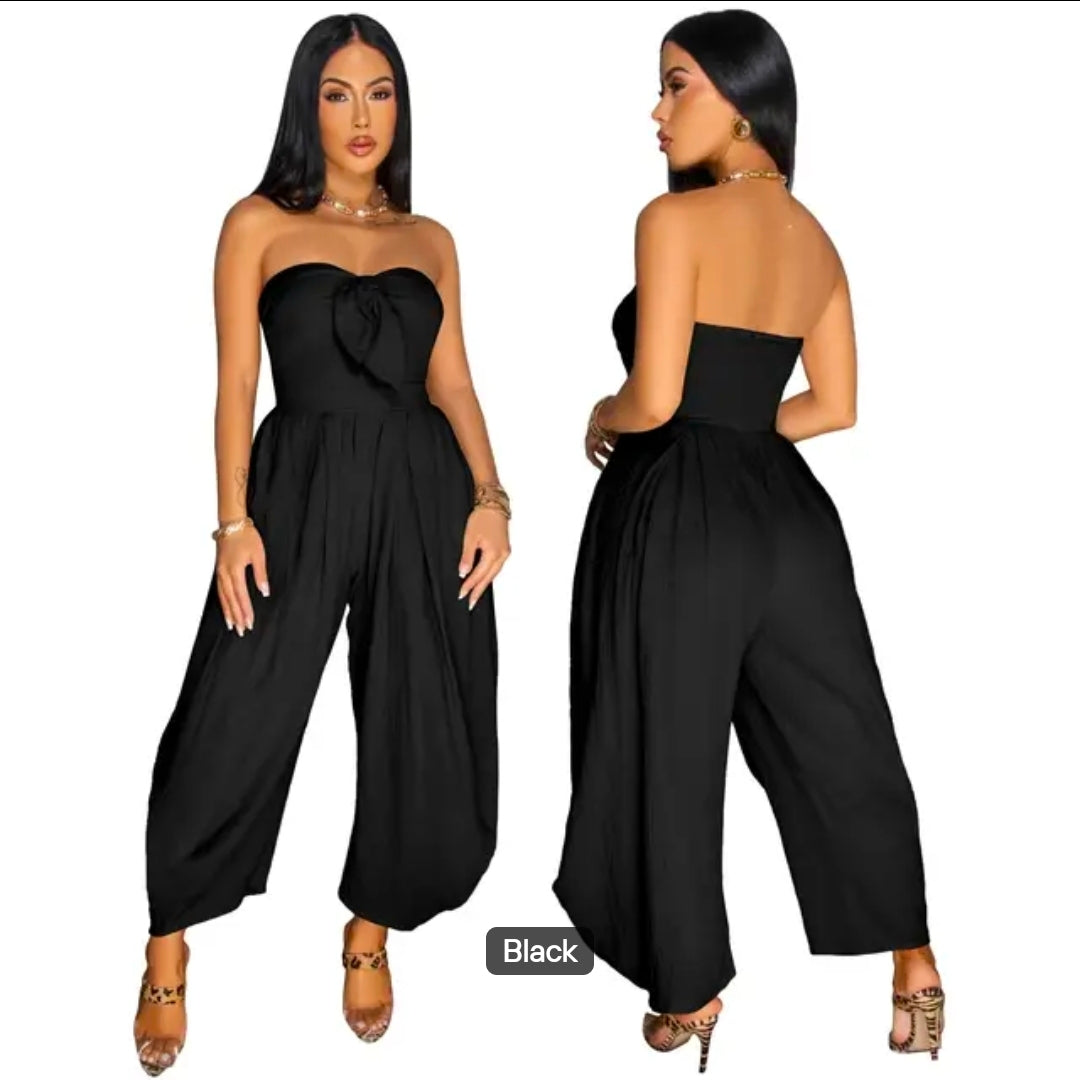 Island Breeze Bow Jumpsuit