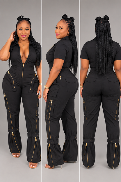 Klass In Motion Utility Jumpsuit