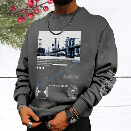 City Vibes Graphic Sweatshirt-Unisex