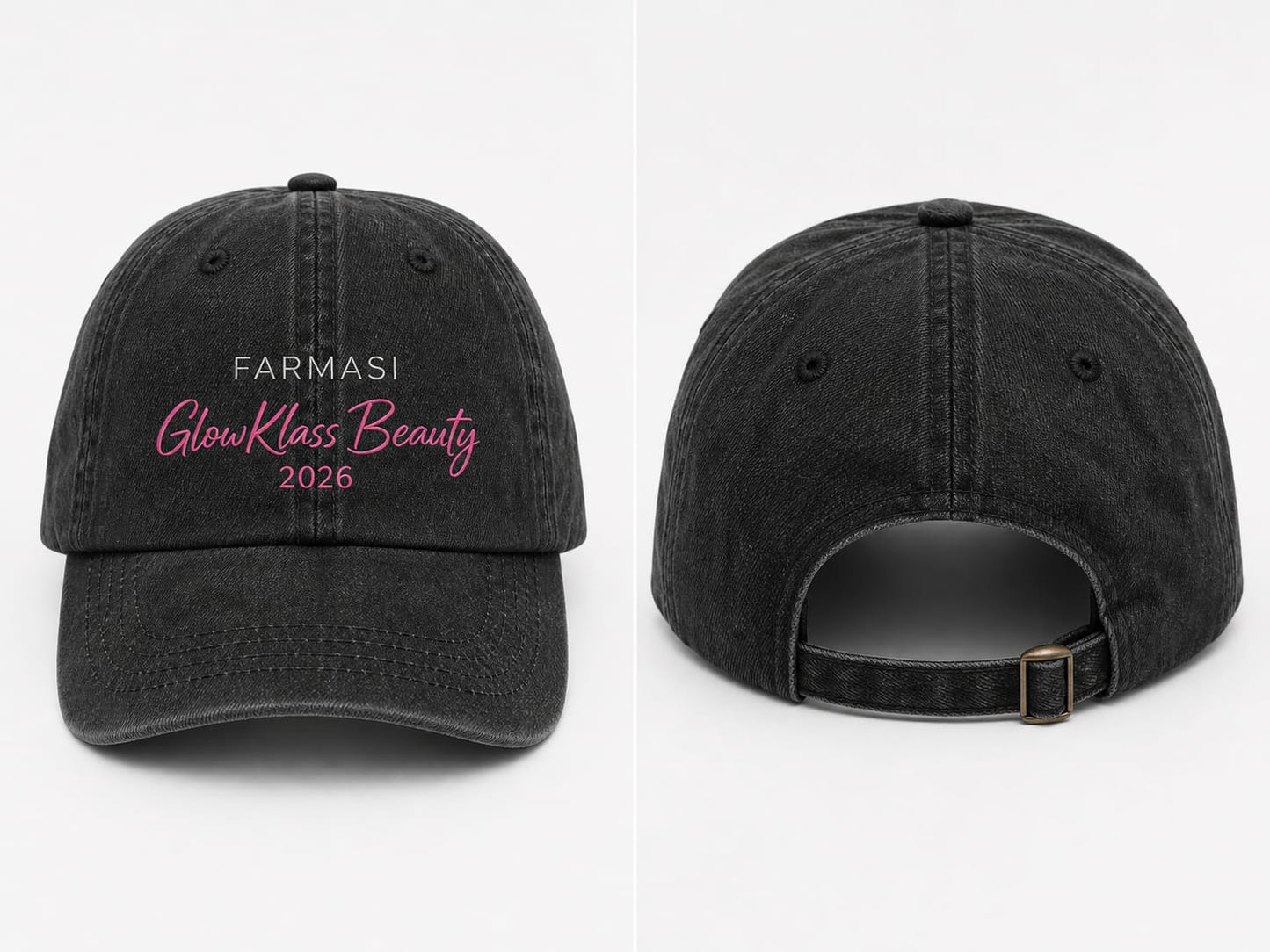 GlowKlass Beauty Signature Set (Tee +Hat Bundle)