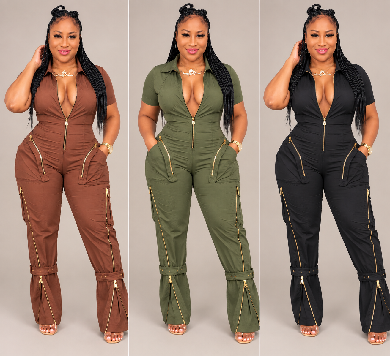 Klass In Motion Utility Jumpsuit