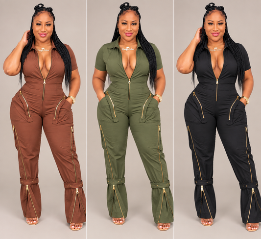 Klass In Motion Utility Jumpsuit